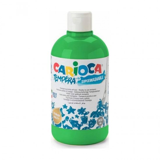 Carioca Τέμπερα Δοχείο Bright Green 500 ml